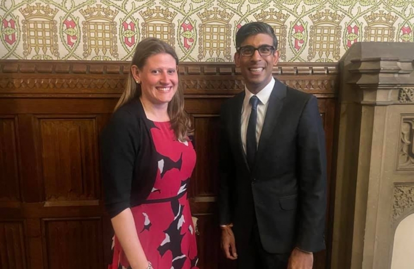 Theo Clarke MP meeting the Rt Hon Rishi Sunak MP