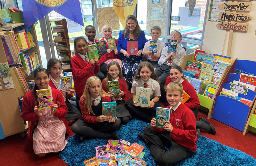 Theo Clarke MP launches 'Get Stafford Reading' campaign