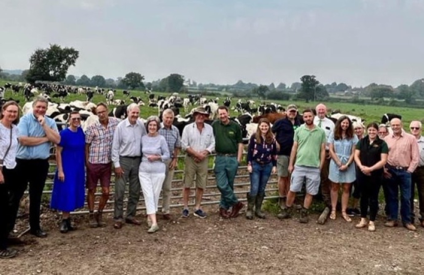 Theo Clarke MP backing Stafford farmers