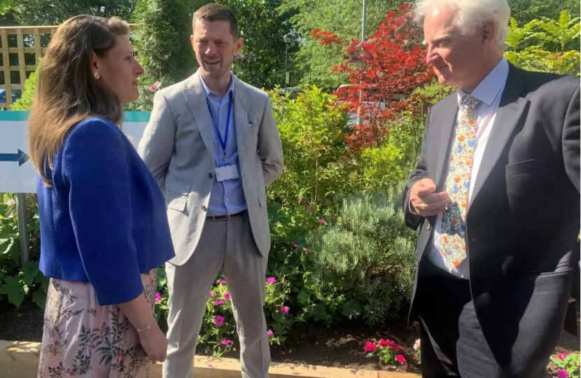 Theo takes a tour of new facilities 