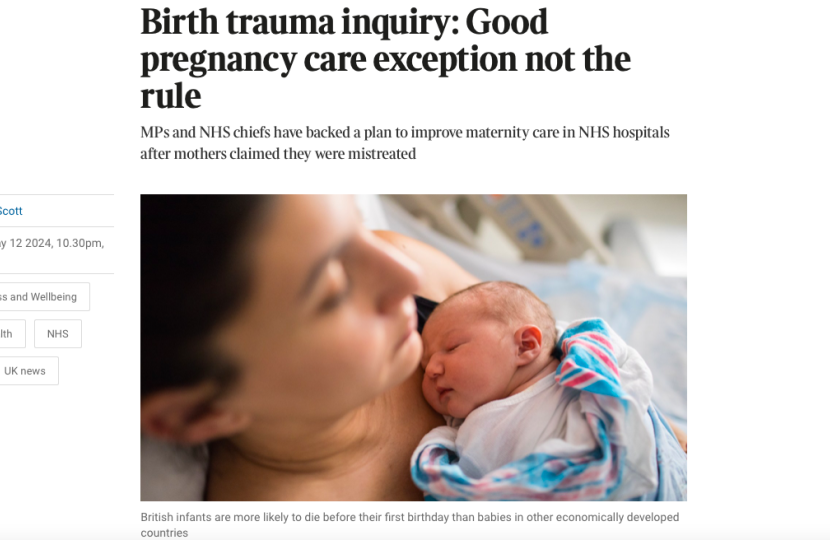 The Times birth trauma article