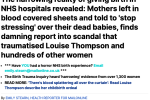 Daily Mail birth trauma headline