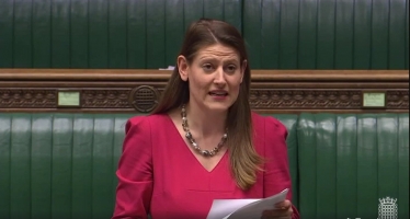 Theo Clarke MP, formally presenting the petition in the House of Commons