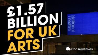 £1.57 Billion For UK Arts