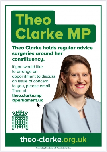 Theo Clarke MP surgery 