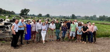 Theo Clarke MP backing Stafford farmers