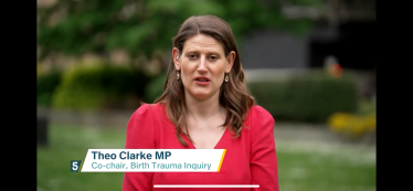 Theo Clarke MP interviewed by Channel 5 News